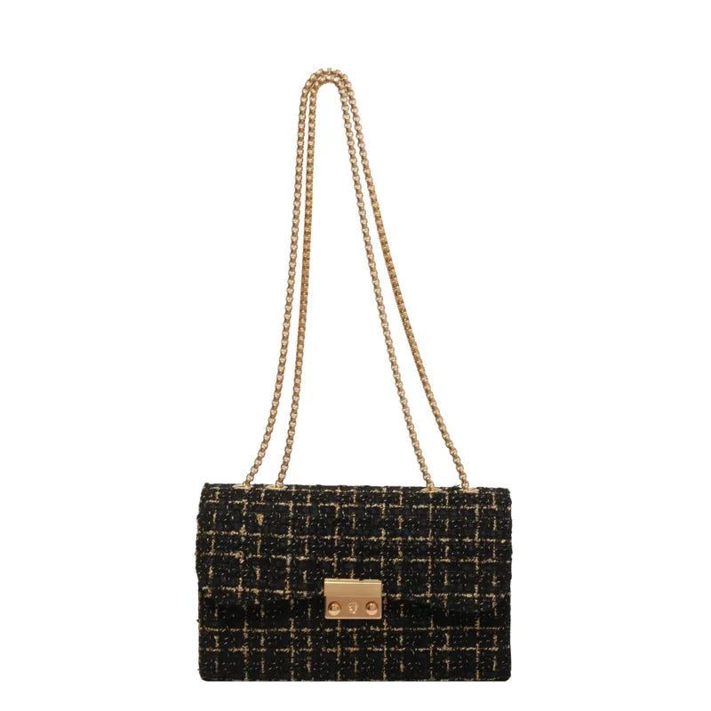 New Fashion Luxury Plaid Women Bag