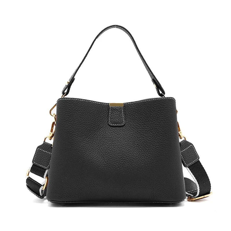 100% Genuine Leather Women's Crossbody Bag