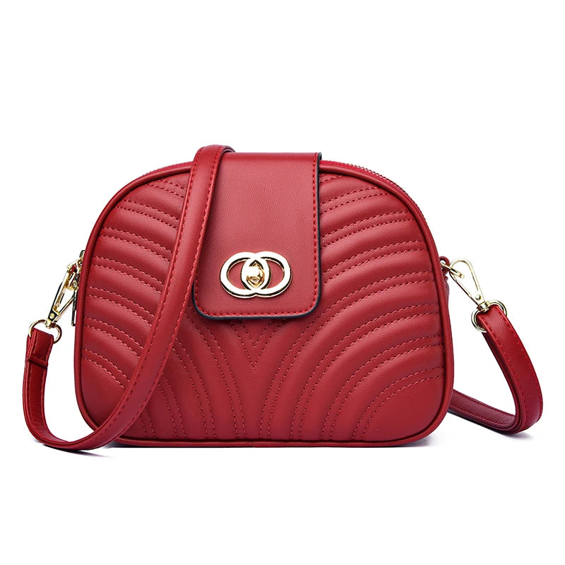 Designer Fashion Solid Color Crossbody Bags for Women