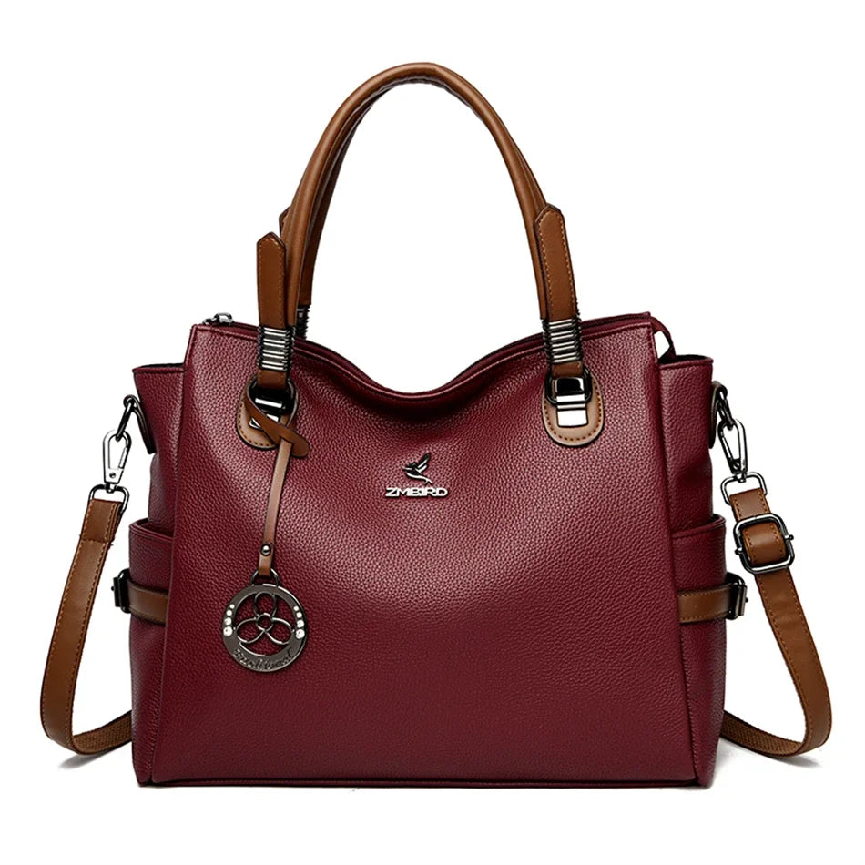 Genuine leather Luxury Handbags for Women