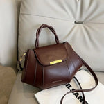New Solid Color Fashionable Versatile High-end Texture Single ShoulderBag