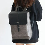 High-end British style structured backpack for laptops
