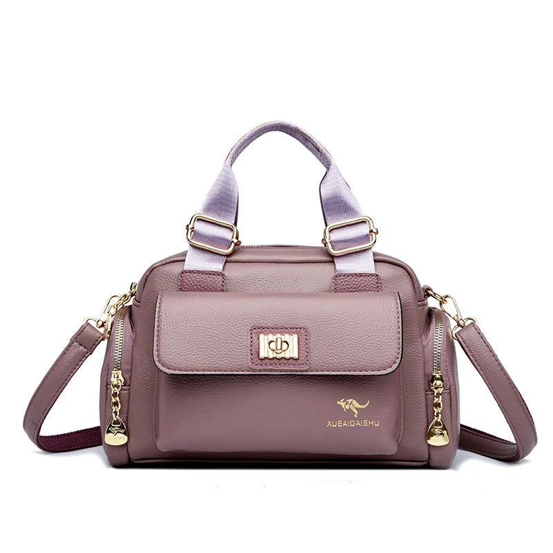 High Quality PU Leather Shoulder Bag for Women