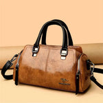 High Quality Soft Leather Top-handle Bags
