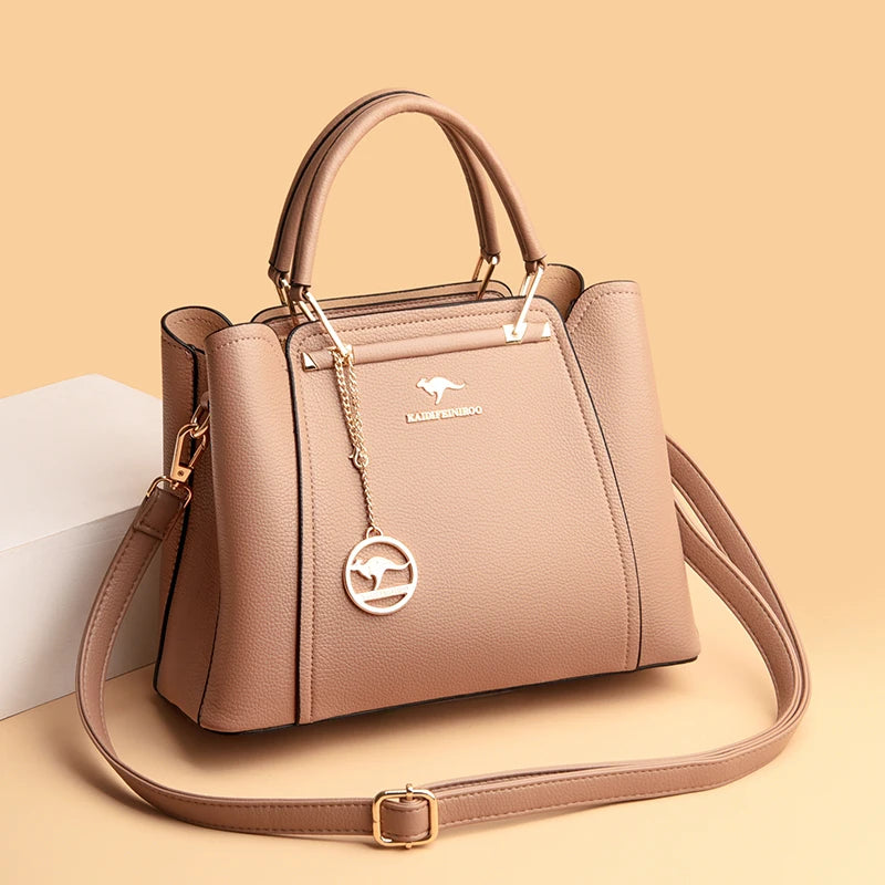 Women Luxury Designer Soft Leather Handbags