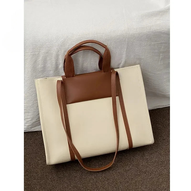 Leather Tote Bags Women Large Capacity