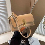 Retro Wine Red Small Square Bag