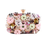 Flower Design Luxurious Elegantly Clutch