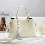 New Fashionable White color Large Capacity Handbag