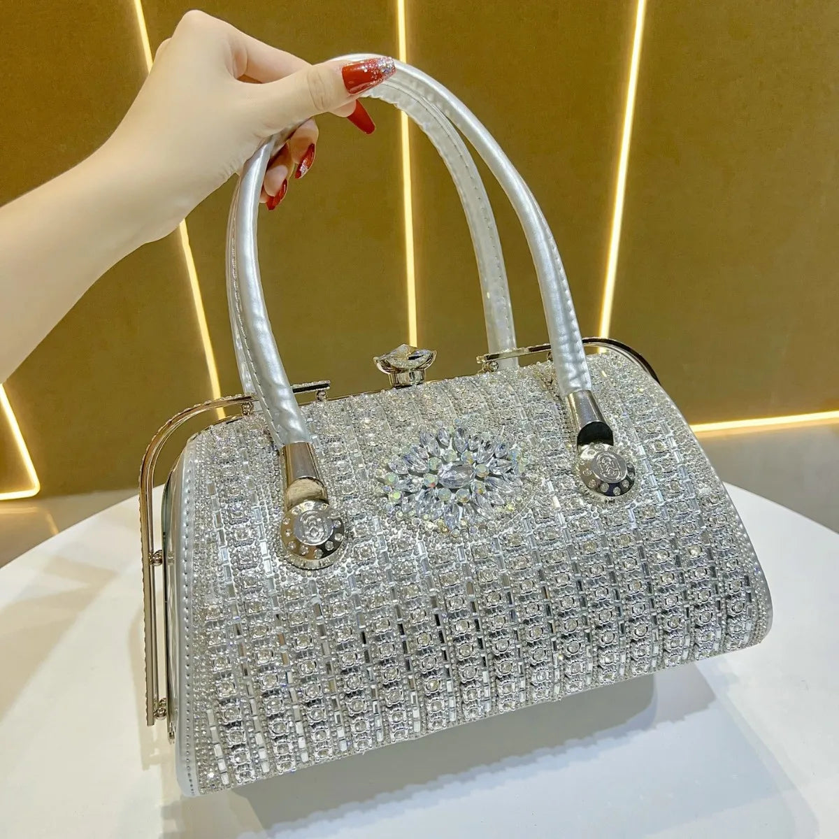 Diamond Studded Rhinestone Bag