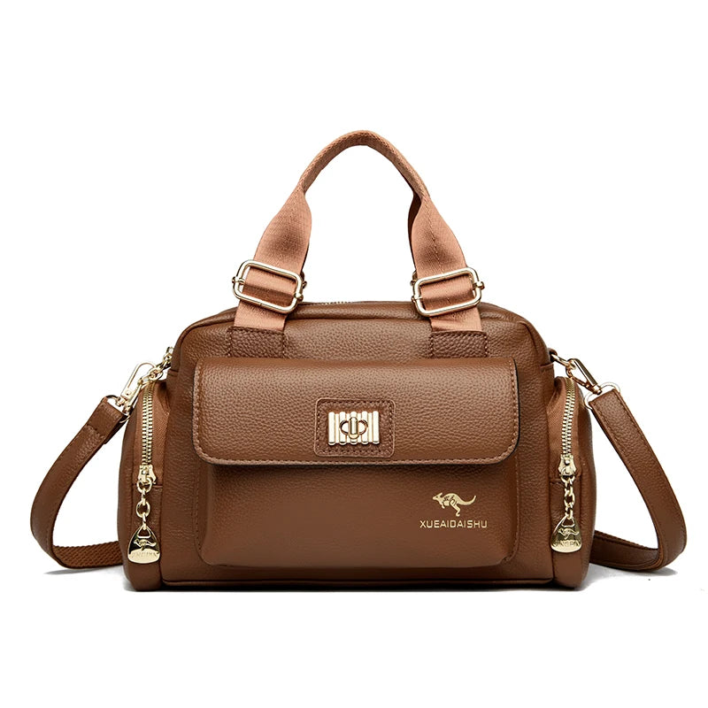 High Quality PU Leather Shoulder Bag for Women