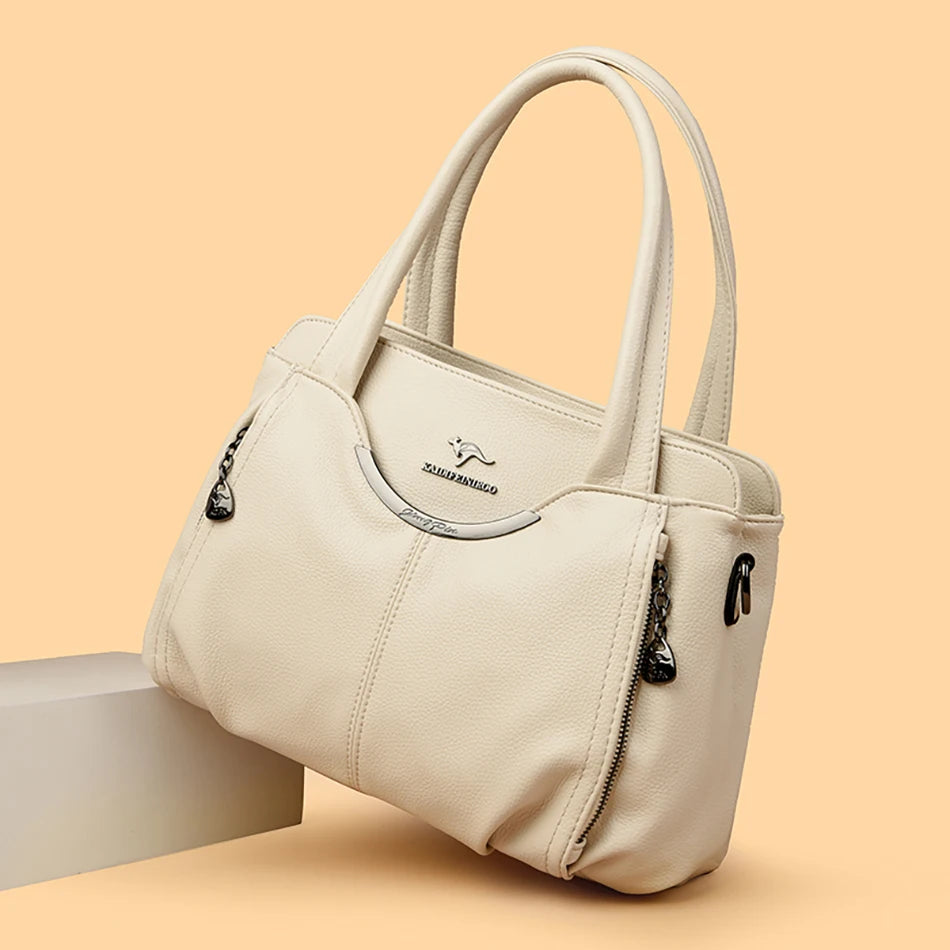 New Multi Pocket Women's Handbag