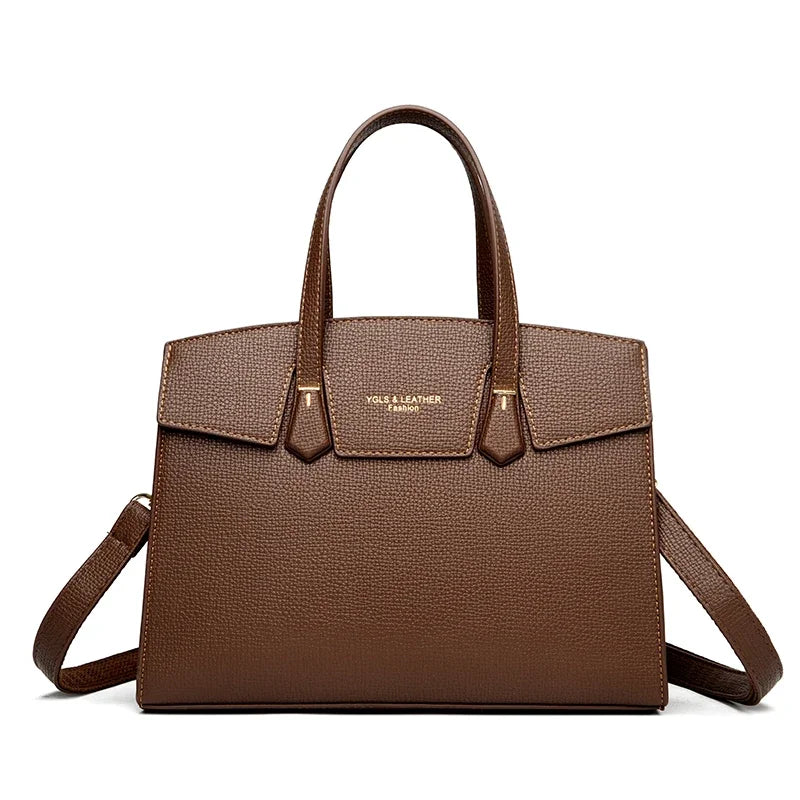 High Quality Soft Leather Women's Handbag Luxury