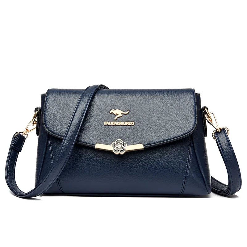 New Women's Armpit Bag Solid Color Women Crossbody Bags