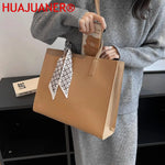 3 Layers Large Leather Tote Bags