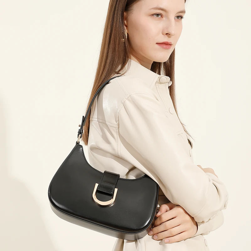 Genuine Leather Women's Shoulder Bag