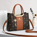 Women's Leather Large Capacity Handbag
