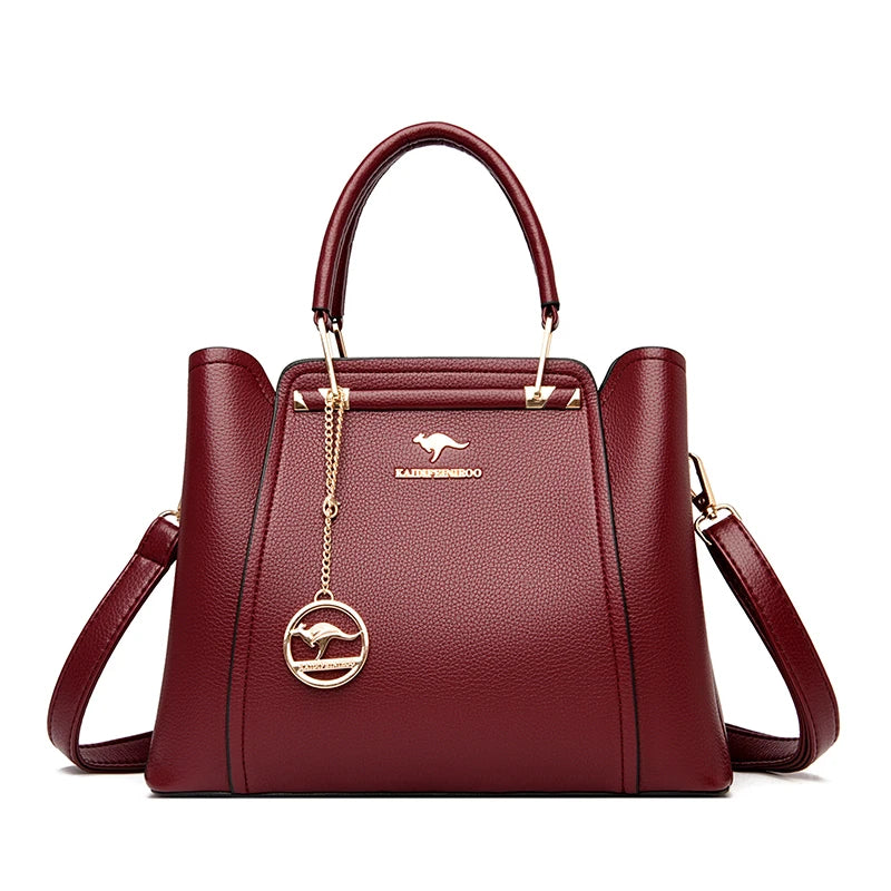 Women Luxury Designer Soft Leather Handbags