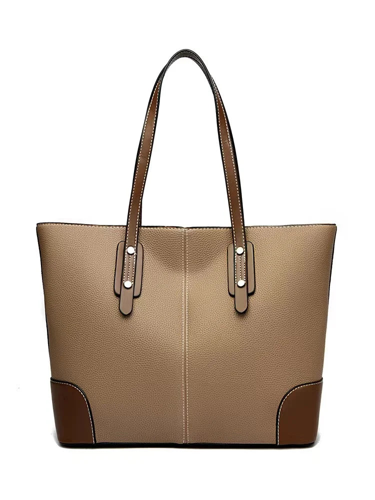 Solid Color Buckets Bag for Women