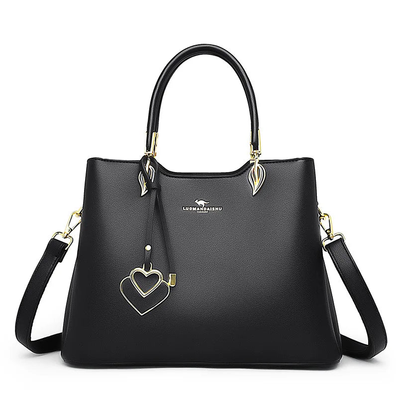 New 2025 Women Multi-layers Top-handle Bag