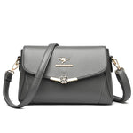 New Women's Armpit Bag Solid Color Women Crossbody Bags