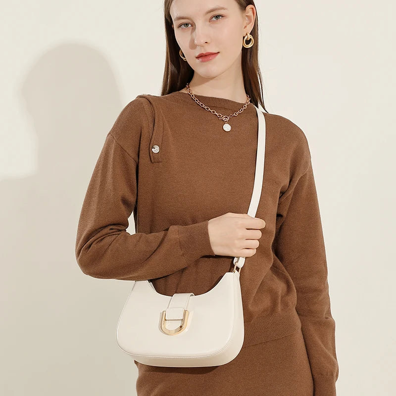 Genuine Leather Women's Shoulder Bag