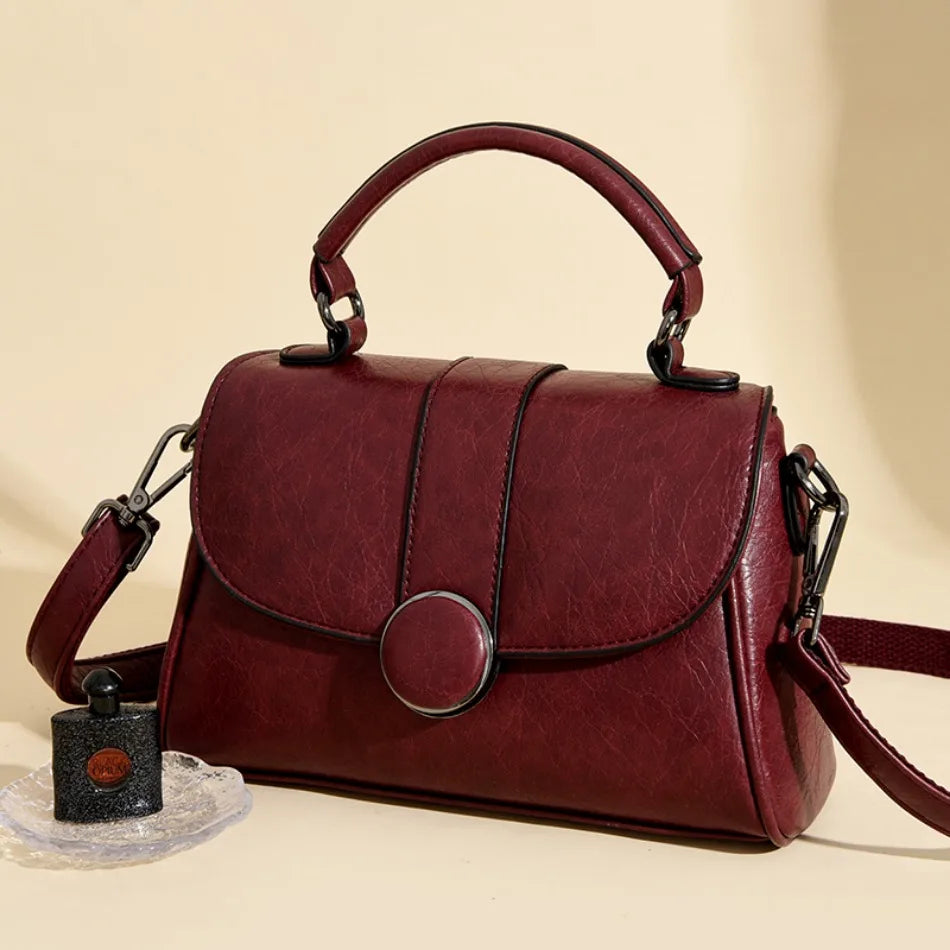 Fashion Solid Color Women Handbags