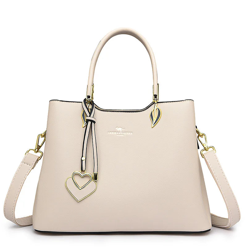 New 2025 Women Multi-layers Top-handle Bag