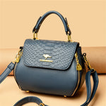 Crocodile Leather Designer Handbag for Female