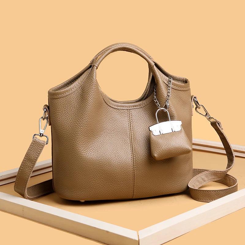 High-quality Genuine Leather Women's Handbag