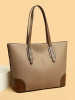 Solid Color Buckets Bag for Women