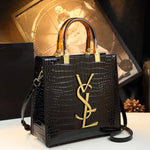 New Spring All-match Alligator Pattern Atmosphere Middle-aged Bag