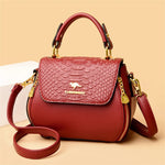 Crocodile Leather Designer Handbag for Female