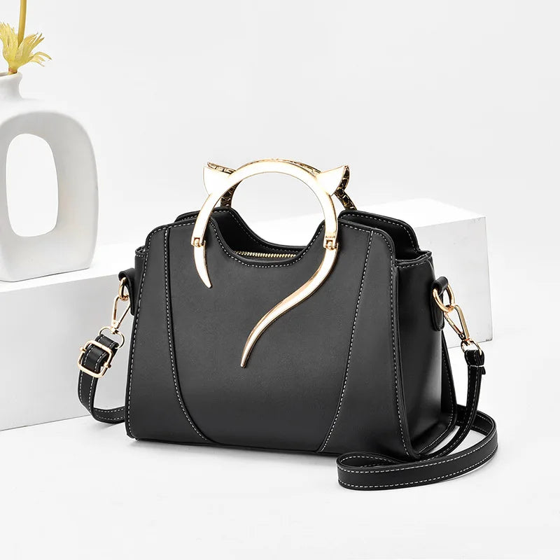 Vento Marea 2025 Women's PU Leather Tote & Crossbody Bag