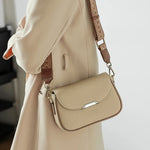 Natural Cowhide Leather Women's Crossbody Bag