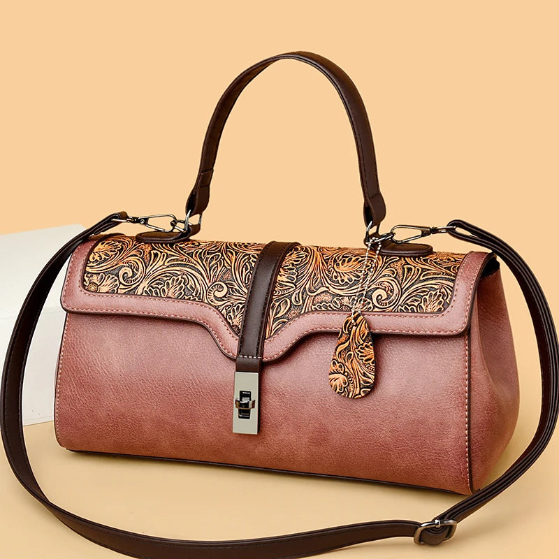 New Luxury Brand Patent Leather Handbag