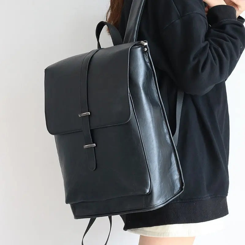 High-end British style structured backpack for laptops