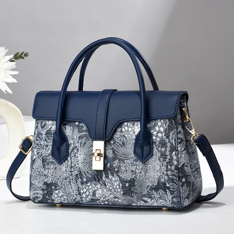 New European and American Retro Fashion HandBag