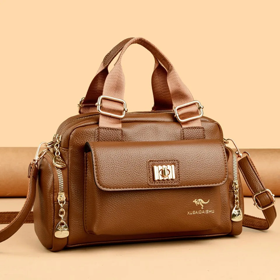 High Quality PU Leather Shoulder Bag for Women