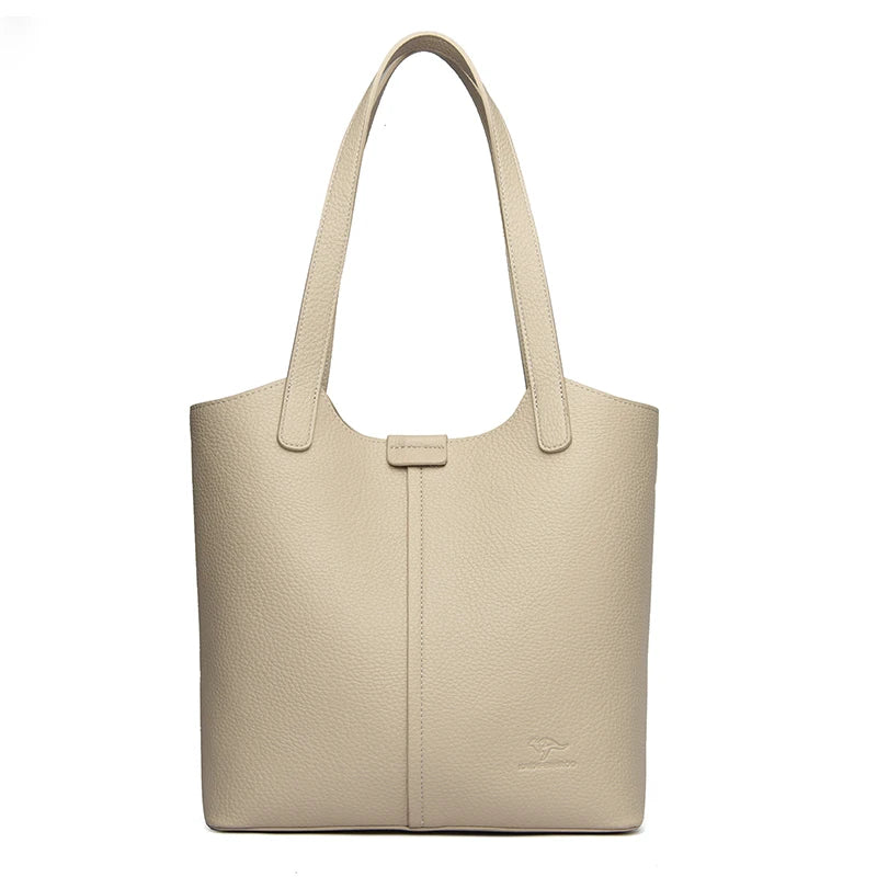 Women PU Leather Handbags Ladies Large Tote Bag