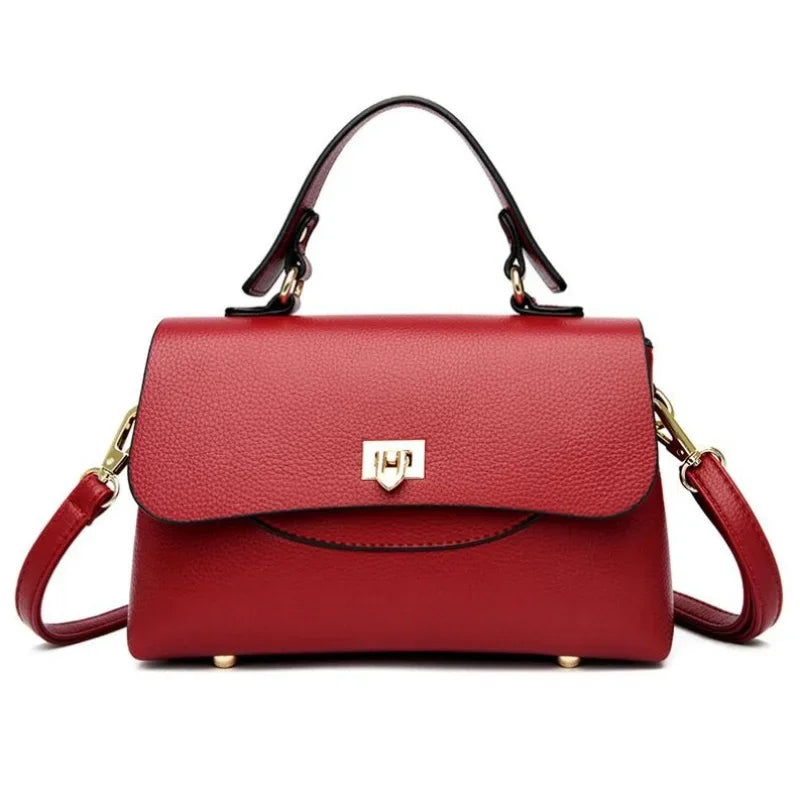 Luxury Large Capacity Multilayer Shoulder Messenger Bag