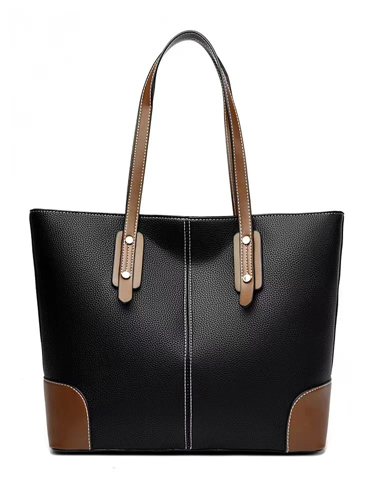 Solid Color Buckets Bag for Women