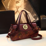 Spring and autumn patent leather snake pattern armpit handbag