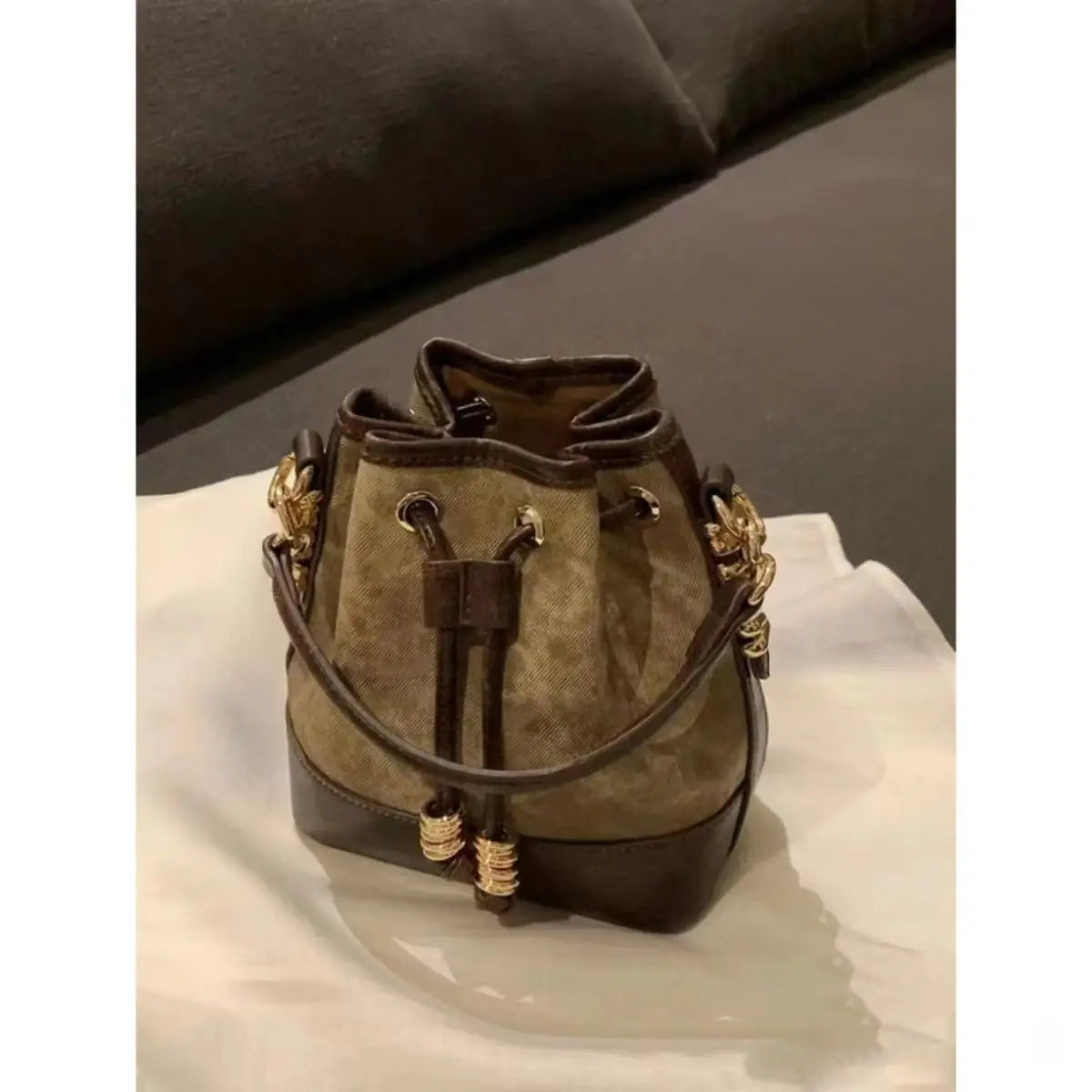 Retro Bucket Bag