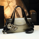 Spring and autumn patent leather snake pattern armpit handbag