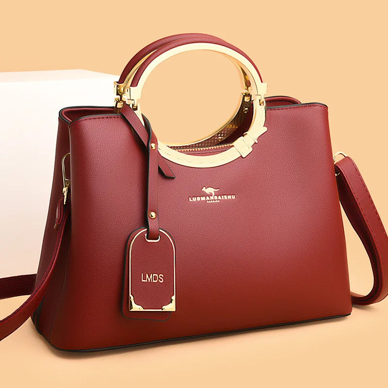 High Quality Soft Leather handbags for women