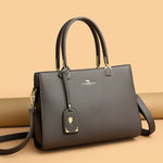 Women Microfiber Synthetic Leather Handbags