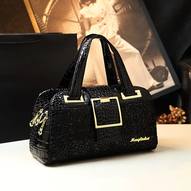Cowhide leather Women handbag