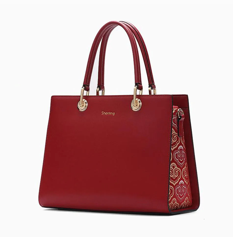 High quality genuine leather bag