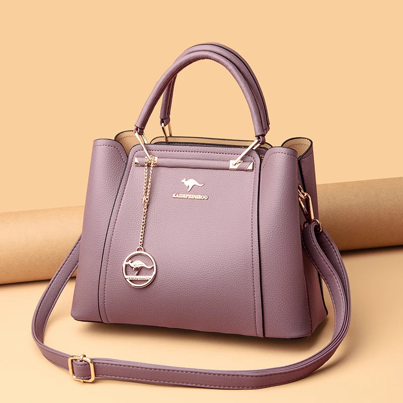 Women Luxury Designer Soft Leather Handbags